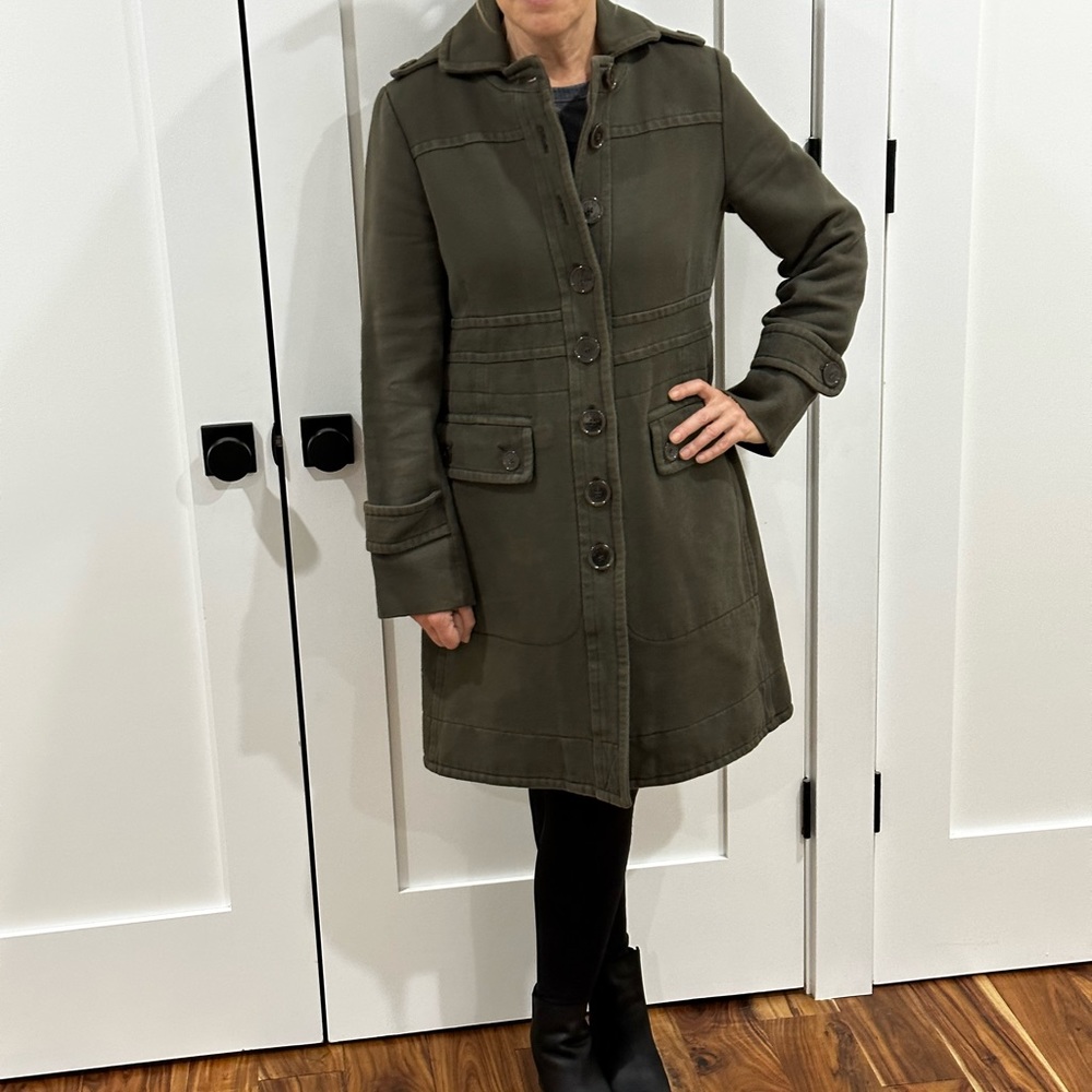 Marc Jacobs military style coat.